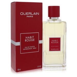 Habit Rouge by Guerlain - Cologne / Eau De Toilette Spray 3.4 oz
