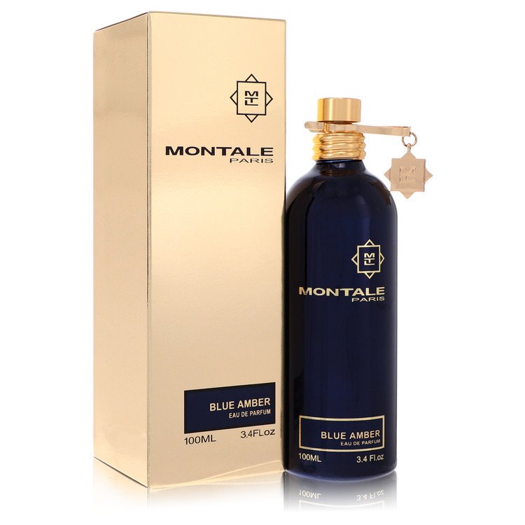 Montale Blue Amber by Montale - Eau De Parfum Spray (Unisex) 3.4 oz