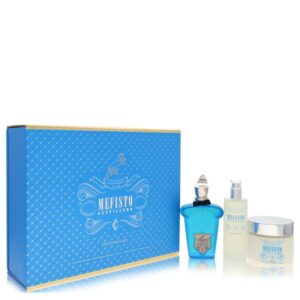 Mefisto Gentiluomo by Xerjoff - Gift Set -- 3.4 oz Eau De Parfum Spray + 3.4 oz Deodorant Spray + 6.7 oz Shave and Post Shave Cream