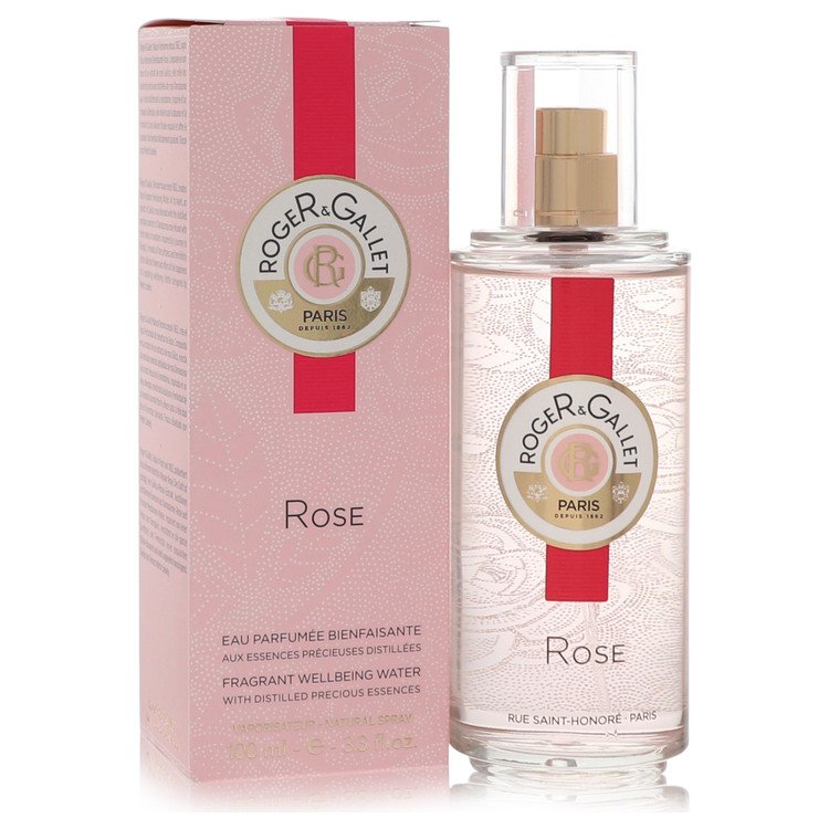 Roger & Gallet Rose by Roger & Gallet - Fragrant Wellbeing Water Spray 3.3 oz