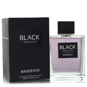 Seduction In Black by Antonio Banderas - Eau De Toilette Spray 6.8 oz