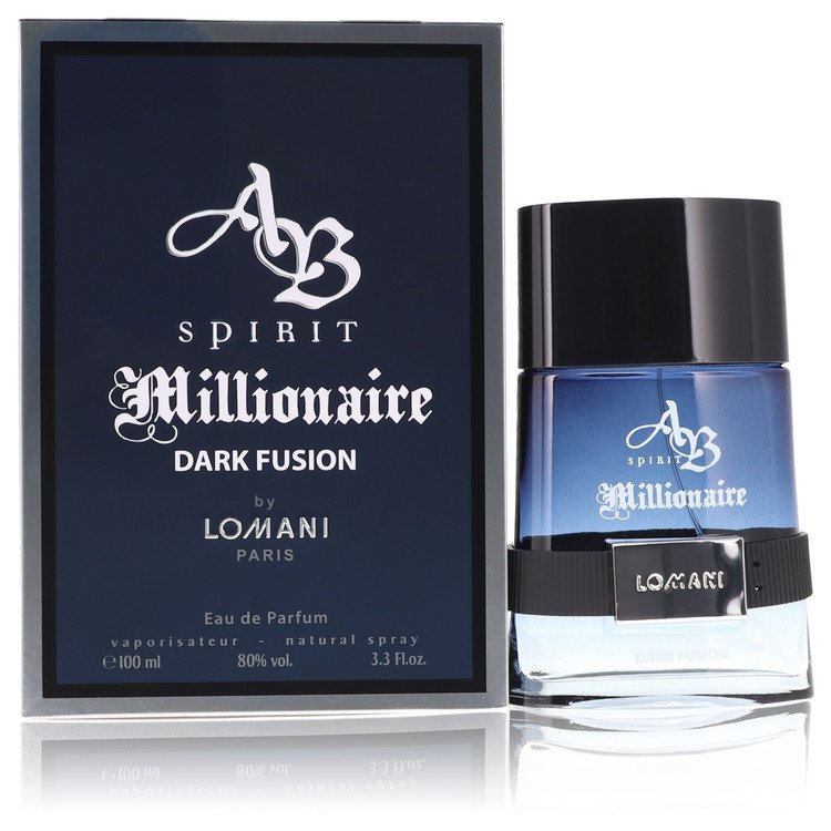 Spirit Millionaire Dark Fusion by Lomani - Eau De Parfum Spray 3.3 oz