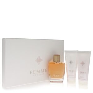 Usher Femme by Usher - Gift Set -- 3.4 oz Eau De Parfum Spray + 3.4 oz Body Lotion + 3.4 oz Shower Gel