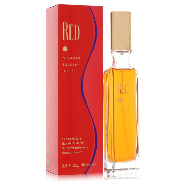 Red by Giorgio Beverly Hills - Eau De Toilette Spray 3 oz