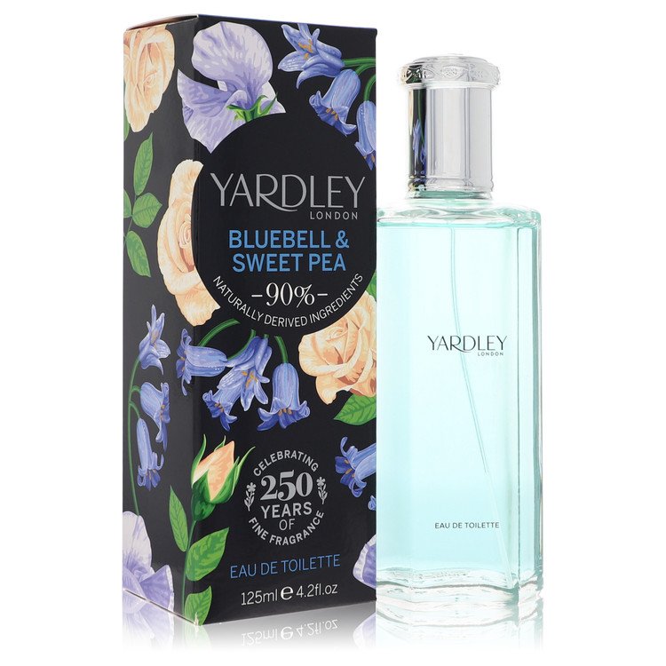 Yardley Bluebell & Sweet Pea by Yardley London - Eau De Toilette Spray 4.2 oz
