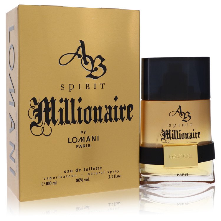 Spirit Millionaire by Lomani - Eau De Toilette Spray 3.3 oz