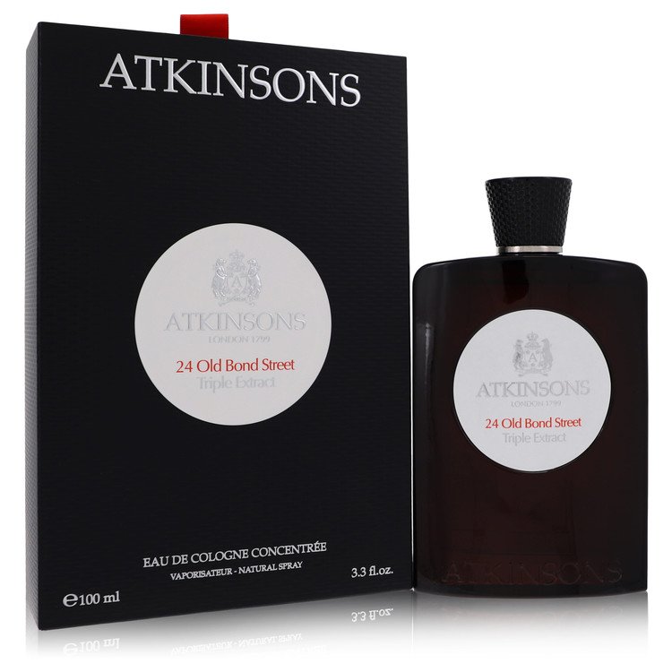 24 Old Bond Street Triple Extract by Atkinsons - Eau De Cologne Concentree Spray 3.3 oz