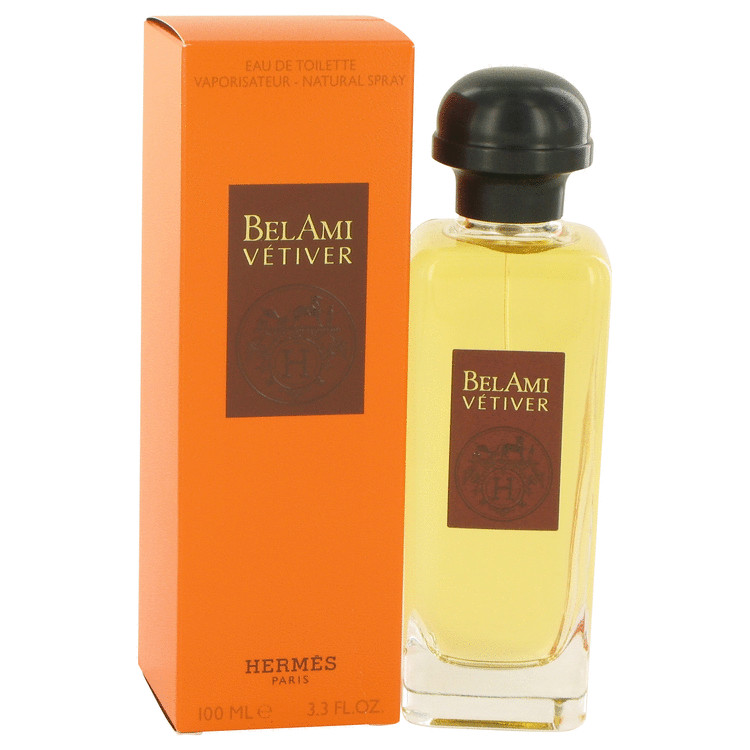 Bel Ami Vetiver by Hermes - Eau De Toilette Spray 3.3 oz