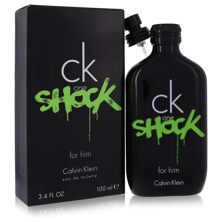 CK One Shock by Calvin Klein - Eau De Toilette Spray 3.4 oz