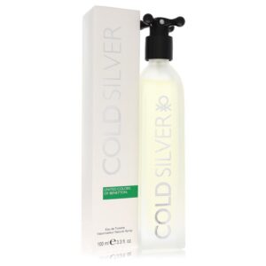 Cold Silver by Benetton - Eau De Toilette Spray 3.3 oz