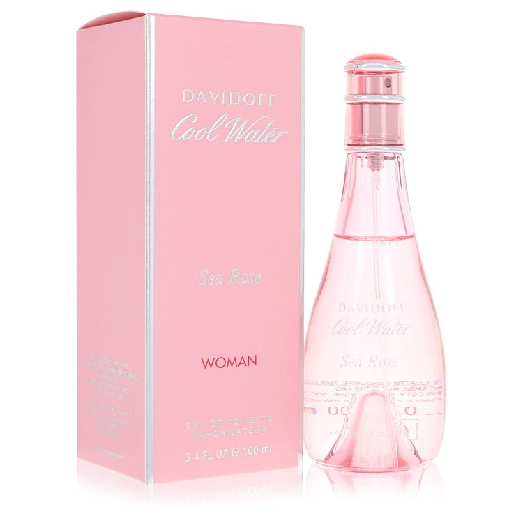 Cool Water Sea Rose by Davidoff - Eau De Toilette Spray 3.4 oz