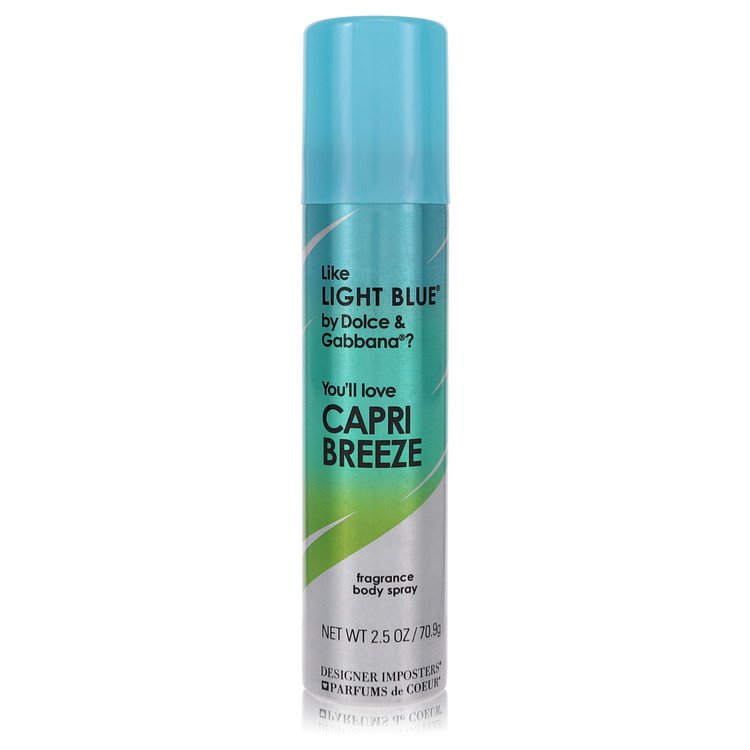 Designer Imposters Capri Breeze by Parfums De Coeur - Body Spray 2.5 oz