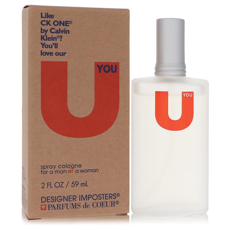 Designer Imposters U You by Parfums De Coeur - Cologne Spray (Unisex) 2 oz