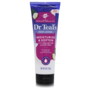 Dr Teal's Pure Epsom Salt Foot Cream by Dr Teal's - Pure Epsom Salt Foot Cream with Shea Butter & Aloe Vera & Vitamin E 8 oz