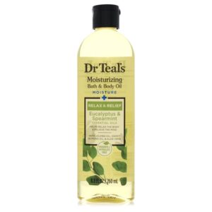 Dr Teal's Bath Additive Eucalyptus Oil by Dr Teal's - Pure Epson Salt Body Oil Relax & Relief with Eucalyptus & Spearmint 8.8 oz