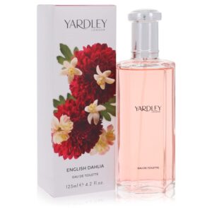 English Dahlia by Yardley London - Eau De Toilette Spray 4.2 oz