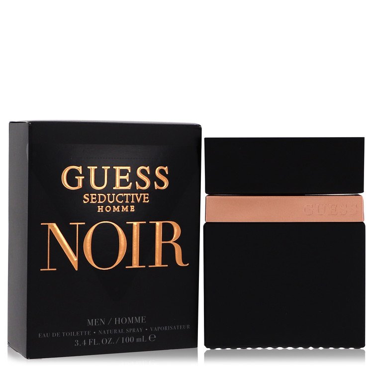 Guess Seductive Homme Noir by Guess - Eau De Toilette Spray 3.4 oz