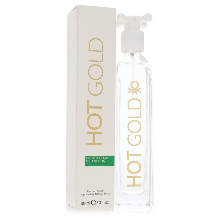 Hot Gold by Benetton - Eau De Toilette Spray 3.3 oz