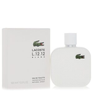 Lacoste Eau De Lacoste L.12.12 Blanc by Lacoste - Eau De Toilette Spray 3.3 oz