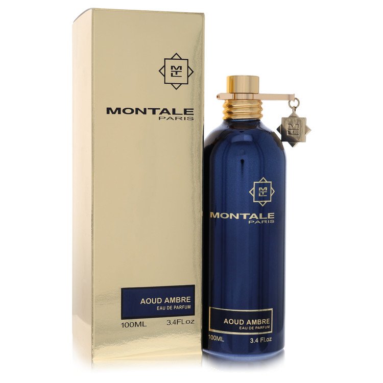 Montale Aoud Ambre by Montale - Eau De Parfum Spray (Unisex) 3.4 oz
