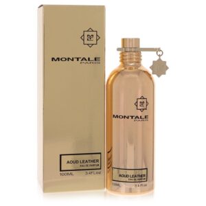 Montale Aoud Leather by Montale - Eau De Parfum Spray (Unisex) 3.4 oz