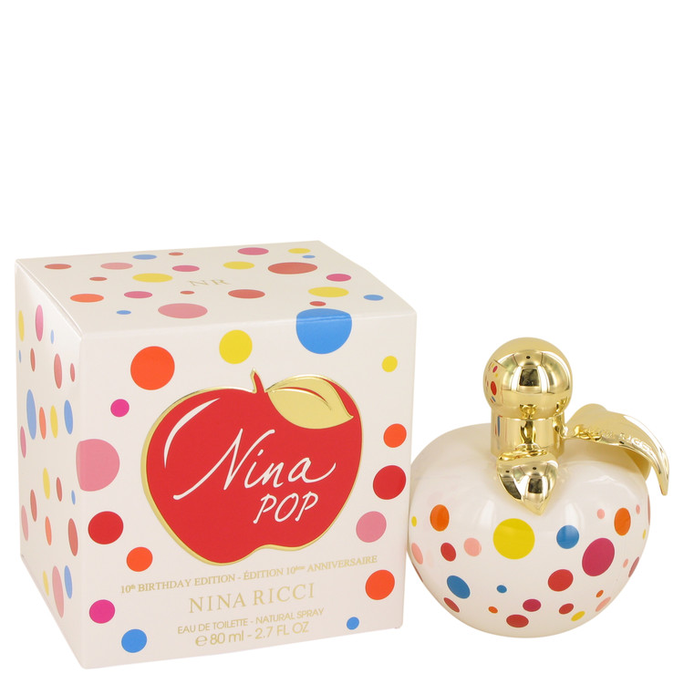 Nina Pop by Nina Ricci - Eau De Toilette Spray (10th Birthday Edition) 2.7 oz