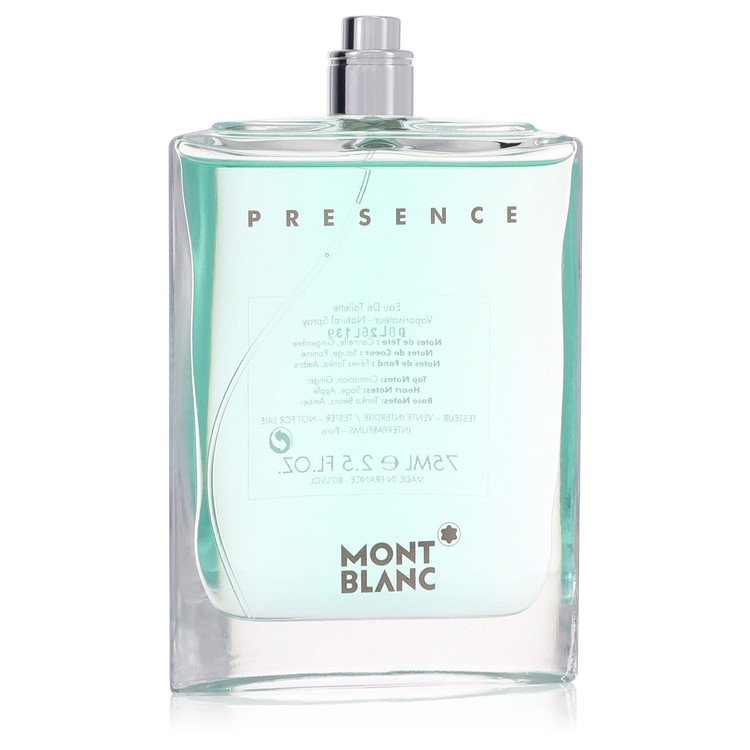 Presence by Mont Blanc - Eau De Toilette Spray (Tester) 2.5 oz