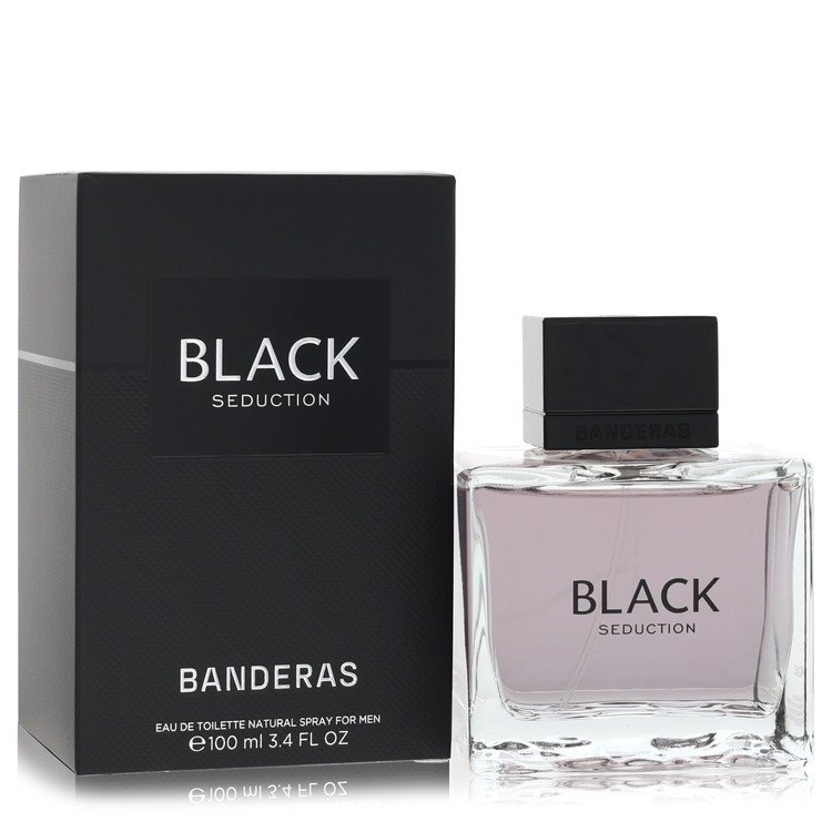 Seduction In Black by Antonio Banderas - Eau De Toilette Spray 3.4 oz