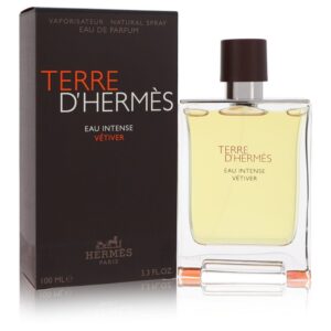 Terre D'hermes Eau Intense Vetiver by Hermes - Eau De Parfum Spray 3.3 oz