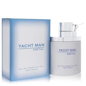 Yacht Man Metal by Myrurgia - Eau De Toilette Spray 3.4 oz