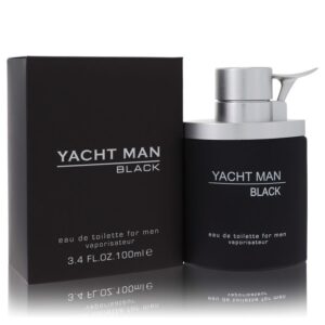 Yacht Man Black by Myrurgia - Eau De Toilette Spray 3.4 oz