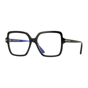 Tom Ford FT6063-B Women's Eyeglasses β Shiny Black, 56mm