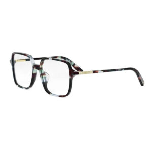 Dior MINICDOS2F Women's Eyeglasses β Havana/Blue, 53mm