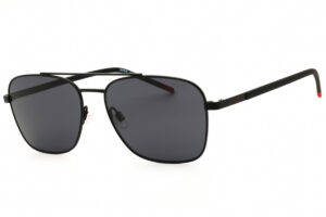 Hugo HG1269/S Men's Sunglasses – Matte Black / Grey, 57mm