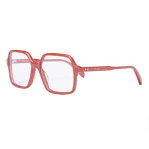 Celine CL50126I Women's Eyeglasses – Translucent Red, 55mm