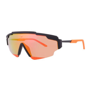 Nike NIKEMARQUEEEDGE24EEV24027 Men's Sunglasses β Matte Black / Orange, 64mm