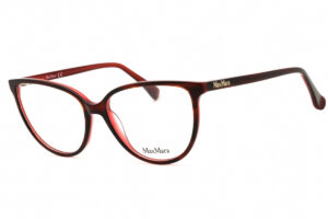 Max Mara MM5055 Women's Eyeglasses – Shiny Bordeaux, 54mm