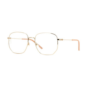 Gucci GG0396S Women's Sunglasses – Gold / Transparent, 56mm