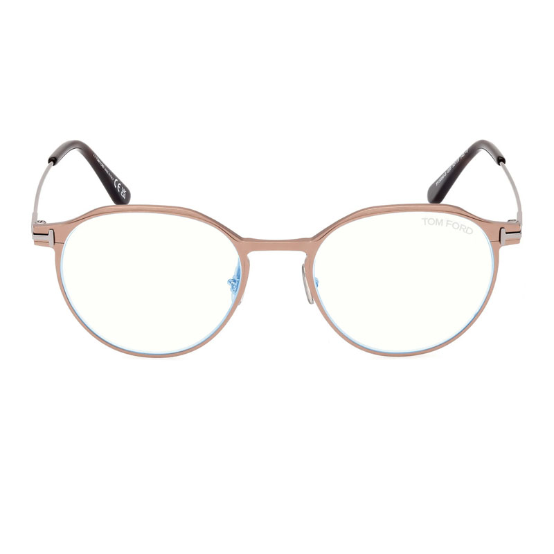Tom Ford FT5866-B Men's Eyeglasses – Matte Light Bronze, 52mm - Image 2
