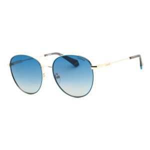 Polaroid Core PLD6215/S/X Unisex Sunglasses β Gold Blue / Blue Gradient Polarized, 56mm