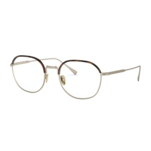 Giorgio Armani AR5103J Men's Eyeglasses β Moro Havana/Matte Pale Gold, 51mm
