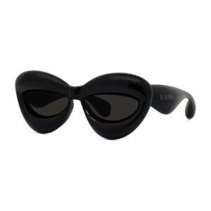 Loewe LW40097I Women's Sunglasses β Black / Smoke, 55mm