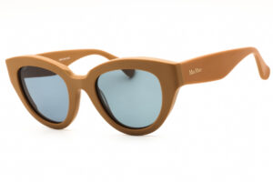 Max Mara MM0077 Women's Sunglasses β Matte Light Brown / Green, 50mm