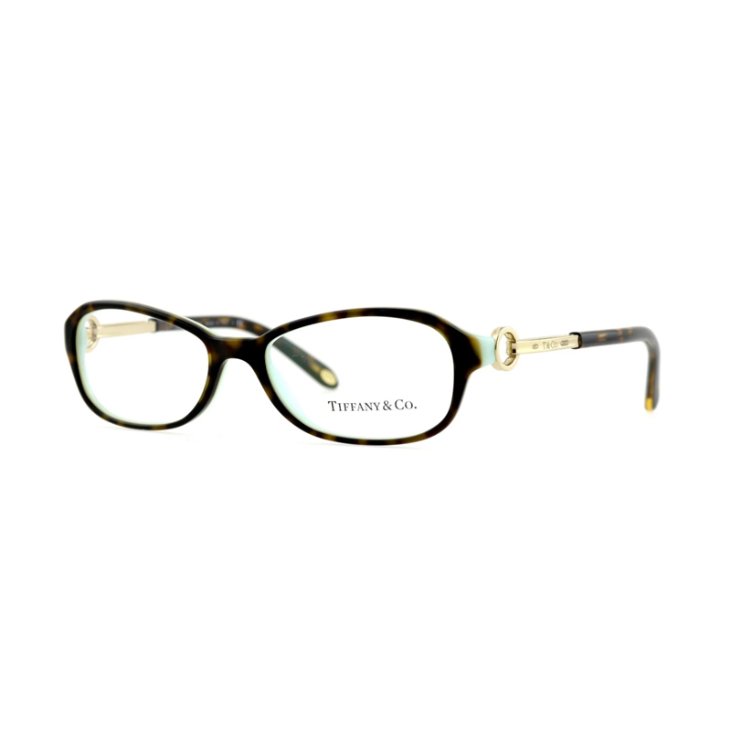 Tiffany & Co. TF2066 Women's Eyeglasses – Havana/Gold, 50mm