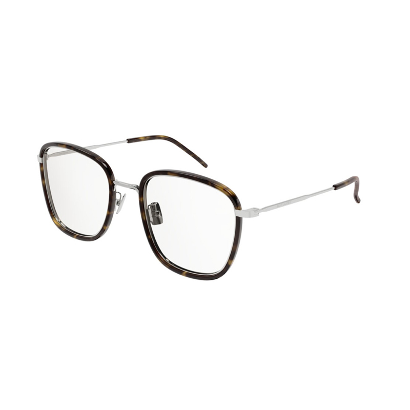Saint Laurent SL440/FOPT Unisex Eyeglasses – Havana/Silver, 54mm