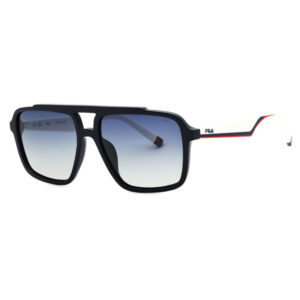 FILA SFI460 Men's Sunglasses β Shiny Full Blue / Blue Gradient, 57mm