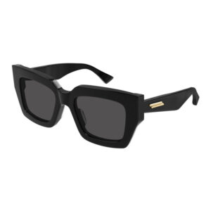 Bottega Veneta BV1212S Women's Sunglasses β Black / Grey, 52mm