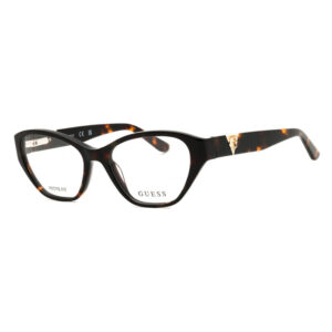 Guess GU50162 Women's Eyeglasses β Dark Havana, 49mm
