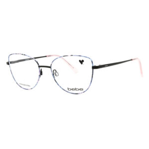 Bebe BB5207 Women's Eyeglasses β Jet Floral, 51mm