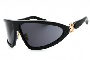 Roberto Cavalli SRC042 Women's Sunglasses β Shiny Black / Dark Grey